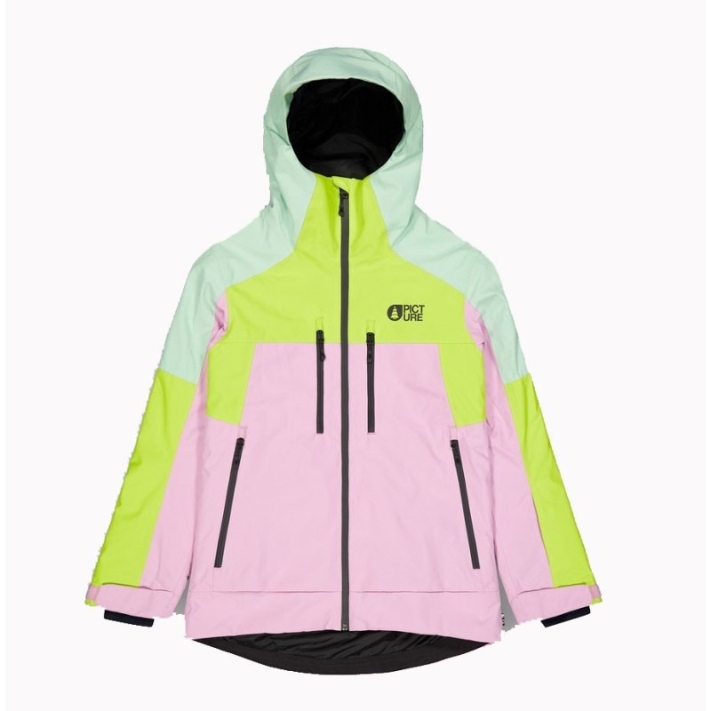 Picture Exa Jacket Femme orchid acid silt green Picture Exa Jacket Femme orchid acid silt green