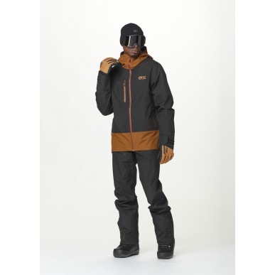 Picture Broader 3L Jacket black chocolate