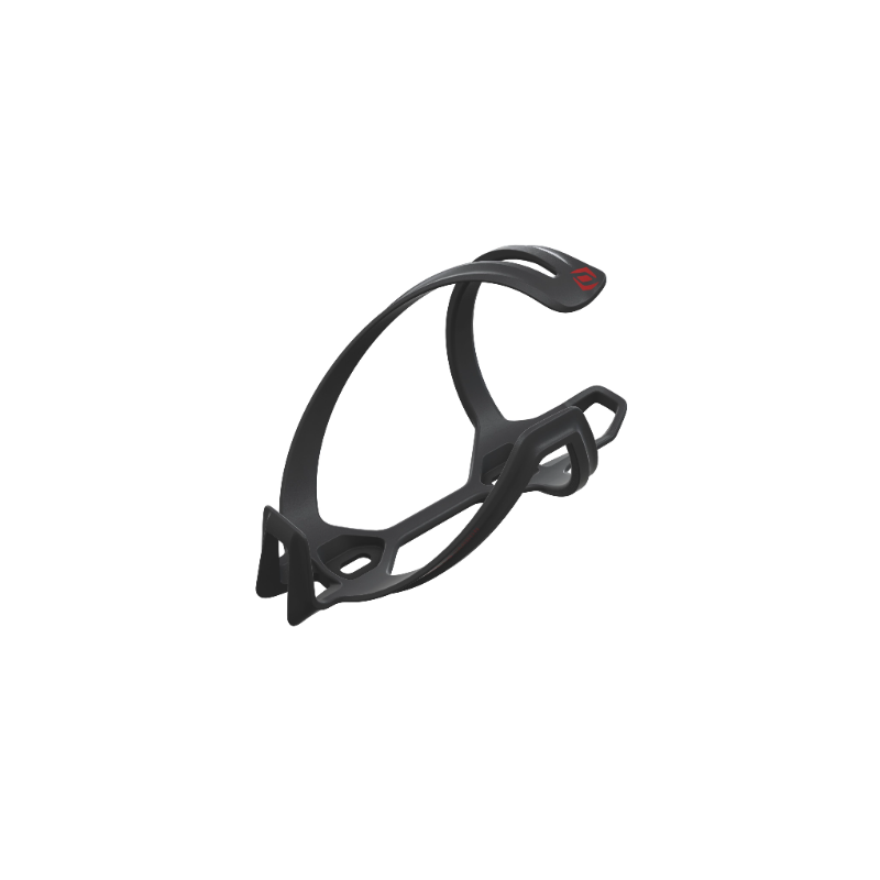 Syncros Porte-Bidon Carbon Tailor Cage 1.0 Droit Noir rouge Syncros Porte-Bidon Carbon Tailor Cage 1.0 Droit Noir rouge
