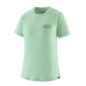 Patagonia Cap Cool Merino Blend Graphic Tee Femme rinsed green