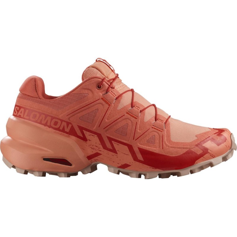 Salomon Speedcross 6 Femme emberglow / fusion coral / flame scarlet Salomon Speedcross 6 Femme emberglow / fusion coral / flame scarlet