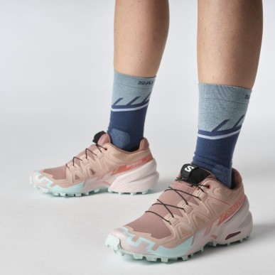 Salomon Speedcross 6 Femme mahogany rose / hushed violet / iced aqua