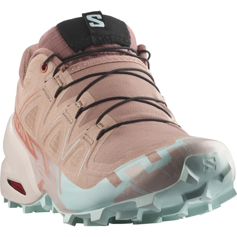 Salomon Speedcross 6 Femme mahogany rose / hushed violet / iced aqua