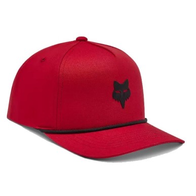 Fox Head Rope Hat red flame