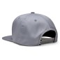 Fox Race Crew Snapback Hat steel gray Fox Race Crew Snapback Hat steel gray