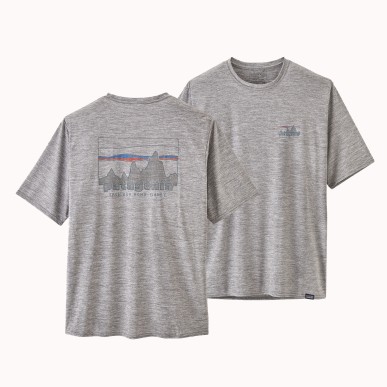Patagonia Cap Cool Daily Graphic Tee feather grey
