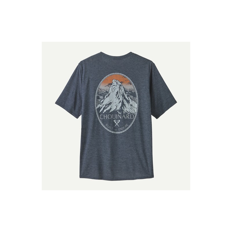 Patagonia Cap Cool Daily Graphic Tee Land smolder blue