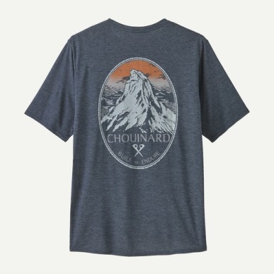 Patagonia Cap Cool Daily Graphic Tee Land smolder blue