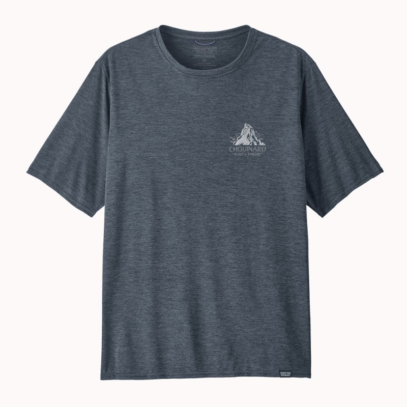 Patagonia Cap Cool Daily Graphic Tee Land smolder blue