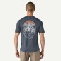 Patagonia Cap Cool Daily Graphic Tee Land smolder blue