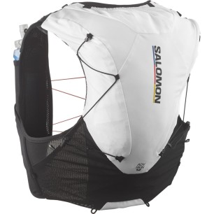 Salomon Advanced Skin 12 with flasks black