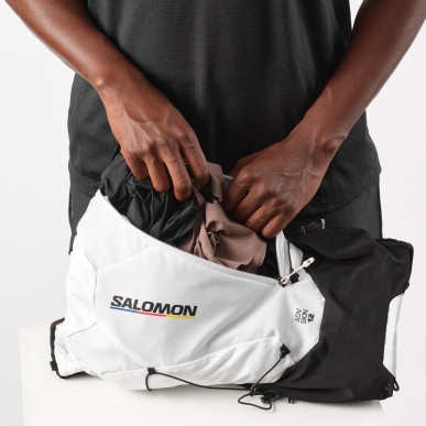 Salomon Advanced Skin 12 with flasks black