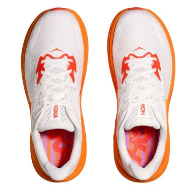 Hoka Clifton 10 frost / orange zest