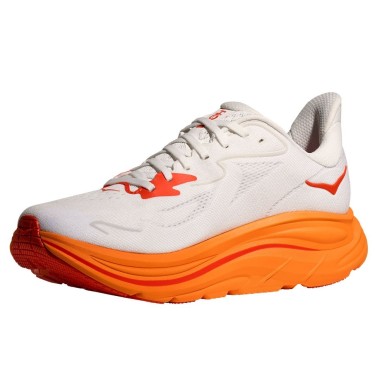 Hoka Clifton 10 frost / orange zest