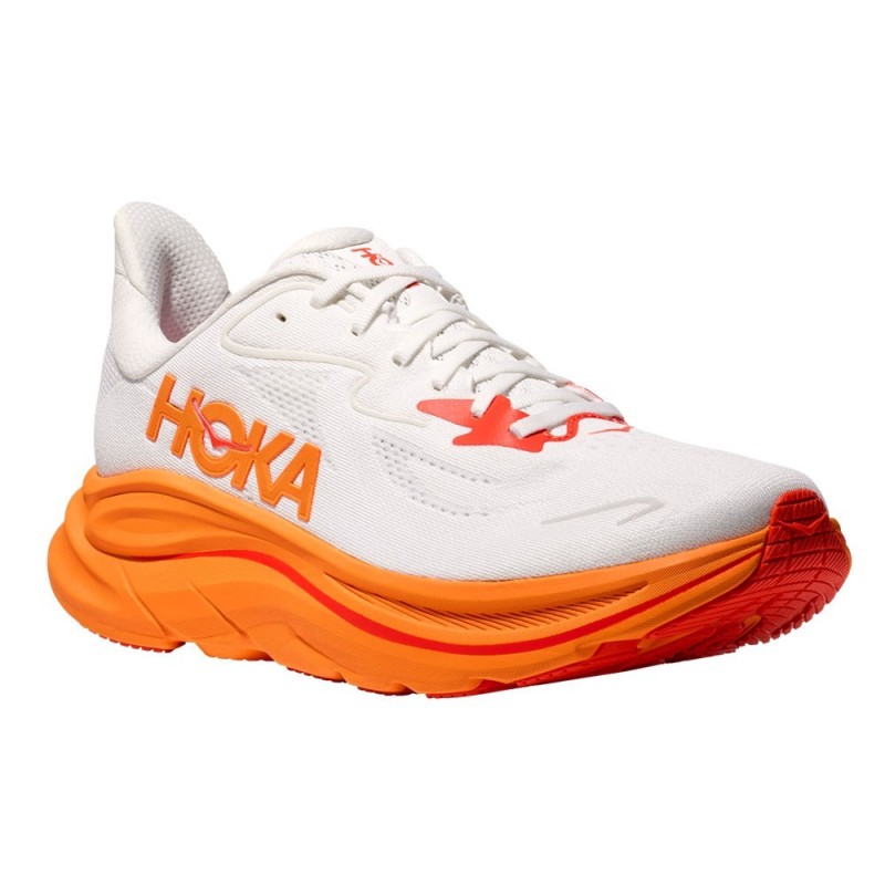 Hoka Clifton 10 frost / orange zest
