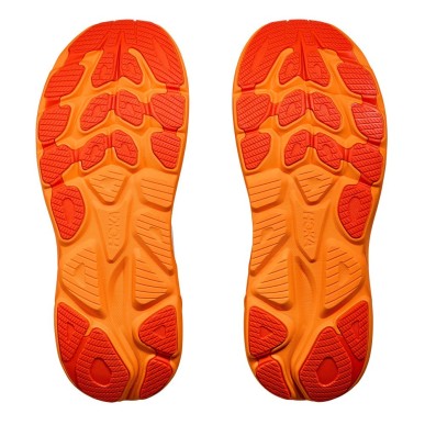 Hoka Clifton 10 frost / orange zest