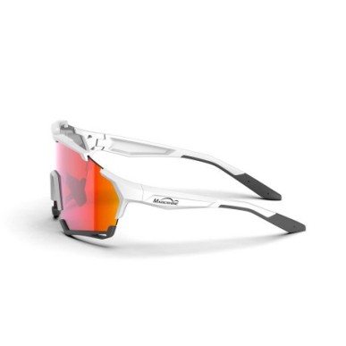 Lunettes Versatiler Photochromatic - VS002CB - blanc/noir - écran rouge miroir