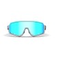 Lunettes Magicshine Sprinter Photochromatic - SP001CB - gris/noir - écran bleu miroir