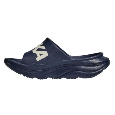 Hoka Ora Athletic Slide varsity navy / white
