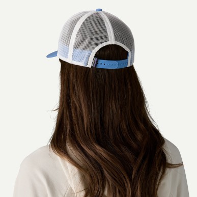 Patagonia P-6 Logo Lopro Trucker Hat abundant blue