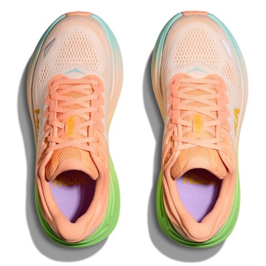 Hoka Bondi 9 Femme frost / pale tangerine