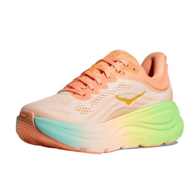 Hoka Bondi 9 Femme frost / pale tangerine