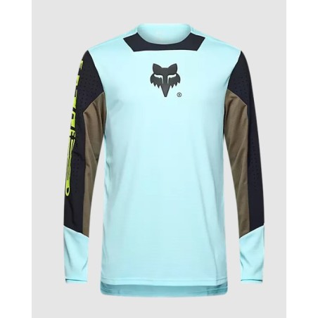FOX Defend Taunt LS Jersey Blue
