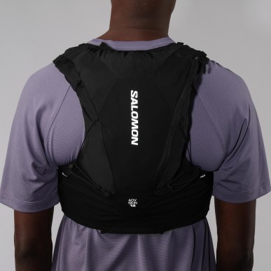 Salomon Advanced Skin 12 with flasks black