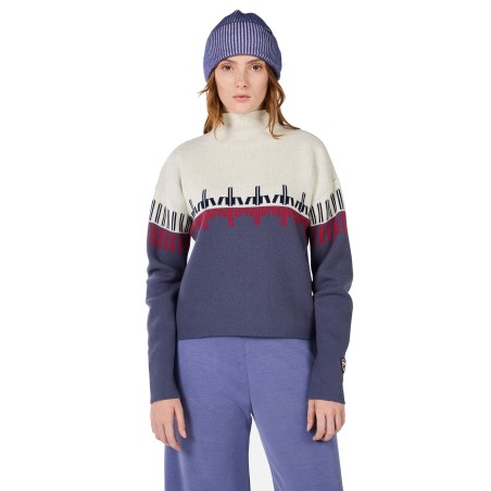 Rossignol Patterned TN Sweater Femme true night blue