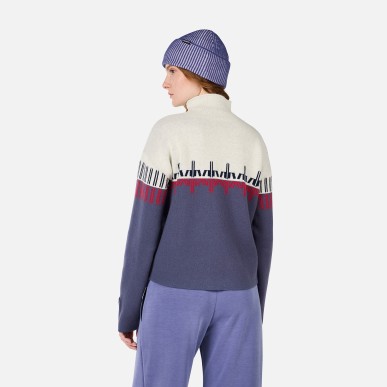 Rossignol Patterned TN Sweater Femme true night blue