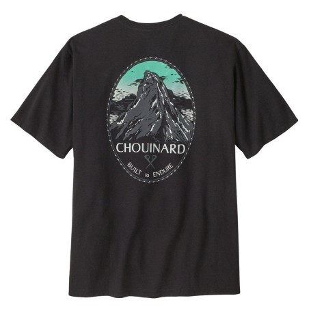 Patagonia Chouinard Crest Pocket Responsibili Tee ink black