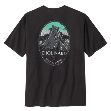 Patagonia Chouinard Crest Pocket Responsibili Tee ink black