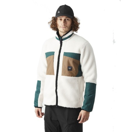 Picture Pemberton Zip Fleece tofu deep water