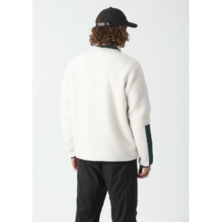 Picture Pemberton Zip Fleece tofu deep water
