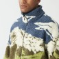 Picture Hafdals Zip Fleece cloudy lanscape