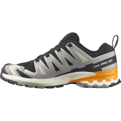 Salomon XA PRO 3D V9 Black / gull / turmeric