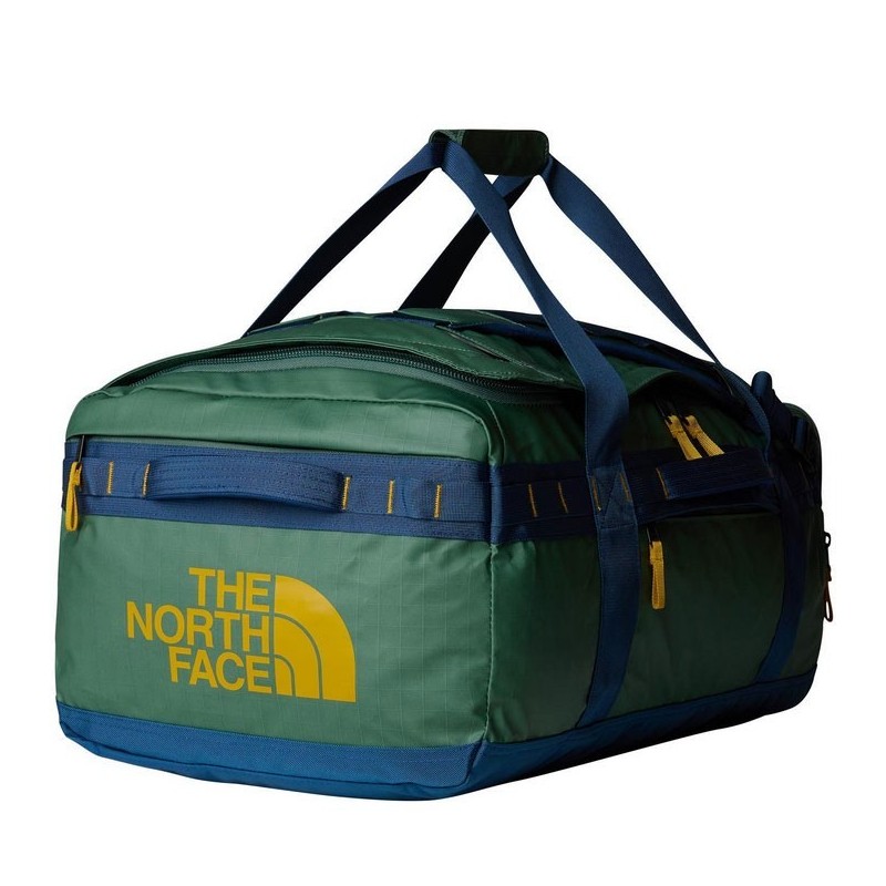 The North Face Base Camp Voyager Duffel 62L duck green / shady blue The North Face Base Camp Voyager Duffel 62L duck green / shady blue