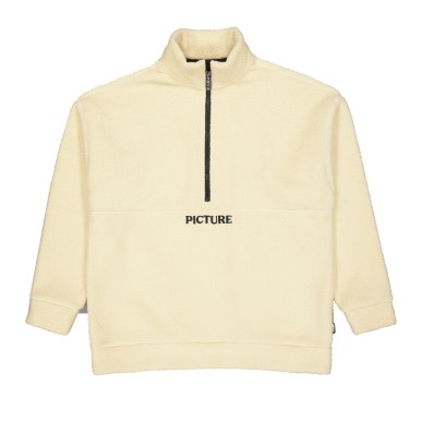 Picture Cylla 1/4 Fleece Femme wood ash