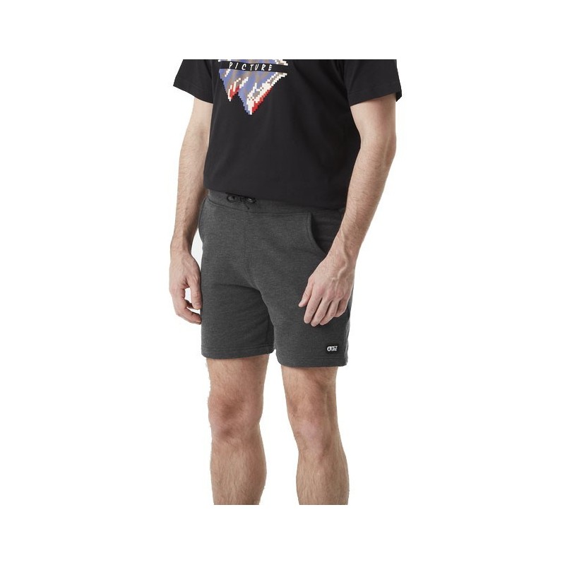 Picture Augusto Short dark grey melange