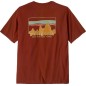 Patagonia 73 Skyline Organic Tee dried vanilla Patagonia 73 Skyline Organic Tee dried vanilla