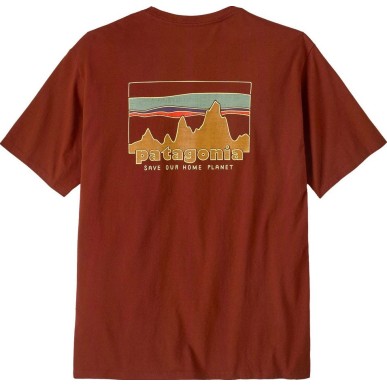 Patagonia 73 Skyline Organic Tee dried vanilla