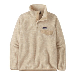 Patagonia LW Synchilla Snap-T Femme dyno white