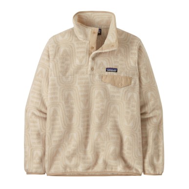 Patagonia LW Synchilla Snap-T Femme dyno white
