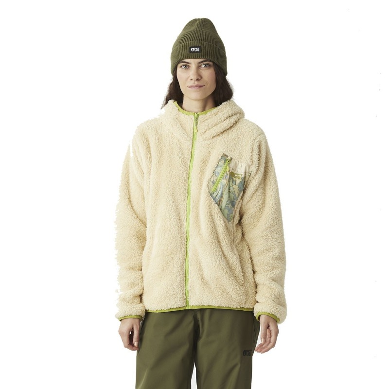 Picture Izimo FZ Fleece Femme wood ash