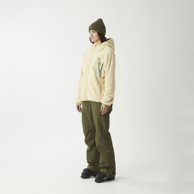 Picture Izimo FZ Fleece Femme wood ash