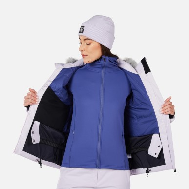 Rossignol Staci Insulated Jacket Femme galactic lilac