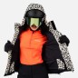 Rossignol Rochrun Allover Jacket Femme nature wild leopard print