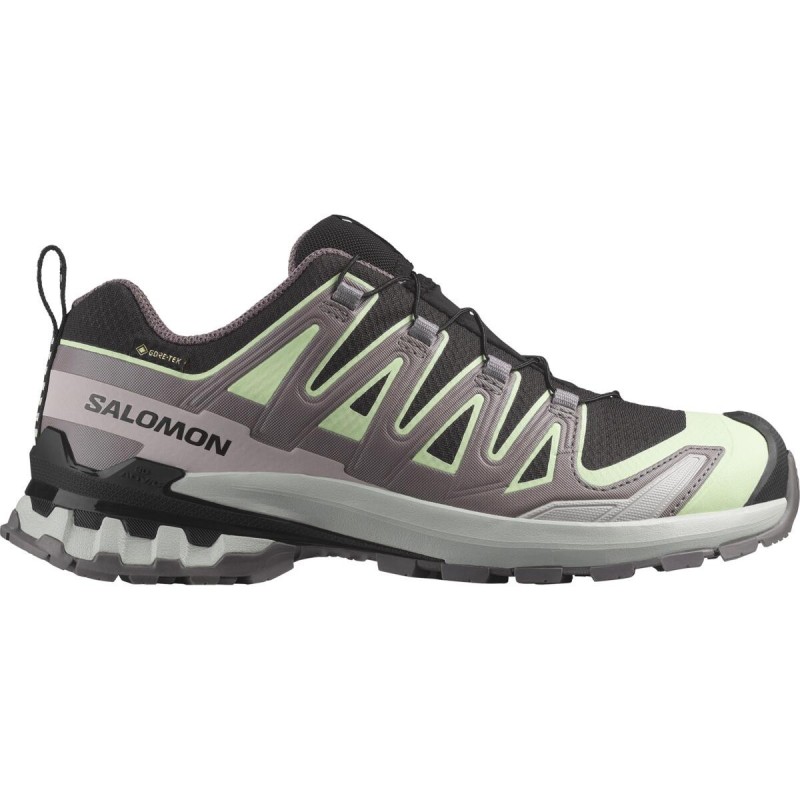 Salomon XA PRO 3D V9 GTX Femme black/patina green/grey violet Salomon XA PRO 3D V9 GTX Femme black/patina green/grey violet