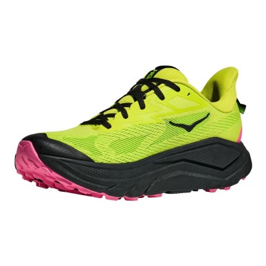 Hoka Challenger 8 neon hoka citrus / black