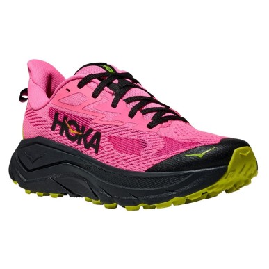 Hoka Challenger 8 Femme neon rose / black